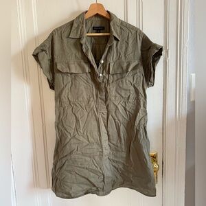 Banana Republic Button Down Shirt Dress